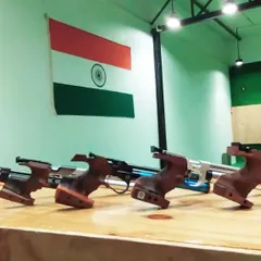 A lineup of some of the best air pistols in the world: Steyr, Walther, Morini, Pardini, and more. I've invested in a wide variety of professional gear for you to try.