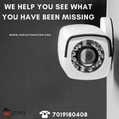 A close-up of a high-quality bullet camera with infrared LEDs for clear night vision. Our systems help you see what you might be missing, ensuring every corner of your property is monitored day and night.