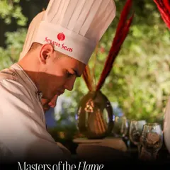 Masters of the Flame. Our chefs, distinguished by their Seven Seas hats, command their stations with focus and flair, because true mastery begins at the flame.