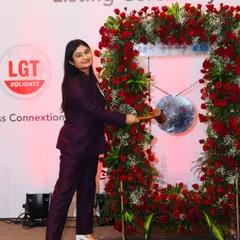 A proud moment hosting the prestigious BSE listing ceremony for LGT Holidays. I am adept at handling high-stakes corporate and financial events with precision.