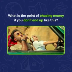 What's the point of chasing money if you don't end up like this? We believe experiences are the best investment. This is your sign to take that road trip.