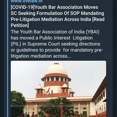 I strongly support initiatives like this Public Interest Litigation seeking mandatory pre-litigation mediation. Adopting such procedures can significantly reduce the burden on our courts, speed up dispute resolution, and make justice more accessible for everyone.