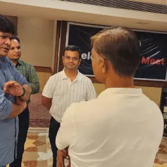 An engaging discussion during our System Integrator meet in Ahmedabad. We focused on regional needs and how we can provide better infrastructure support.