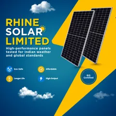 Our high-performance panels are tested for Indian weather and meet global standards. They are BIS certified, eco-safe, and designed for a longer life with high output.