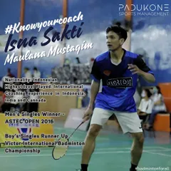 Introducing Isna Sakti Maulana Mustaqim, one of my high-performance coaches from Indonesia. His international playing and coaching experience in Indonesia, India, and Canada brings a global perspective to our training.