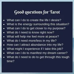 The right question is the key to a powerful reading. Instead of asking "what will happen," we can explore questions like "What can I do to create the life I desire?" This approach empowers you to become an active creator of your future.
