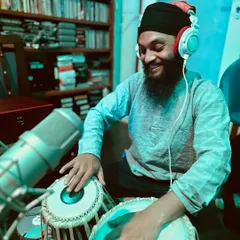 A blessed 'haazri' (offering) for a beautiful project called Sabad Naad. Recording for Gurbani kirtan is a deeply spiritual experience.
