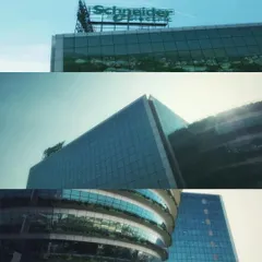Dynamic ground-level and aerial views of the Schneider Electric campus. We use a combination of drone and Sony FX3 cameras to create a complete visual narrative of a property.