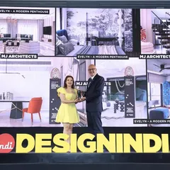 Receiving the award for India’s Best Design Project 2024 for our Evelyn penthouse. It’s an honor to be recognized for a project that was a true labor of love, filled with unconventional ideas and intricate detailing.