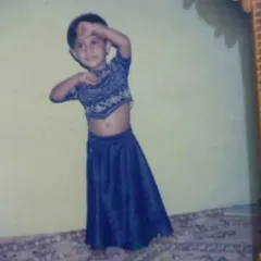 This is where it all started. A photo of me at four years old, already striking a pose. My love for dance has been a part of me for as long as I can remember.