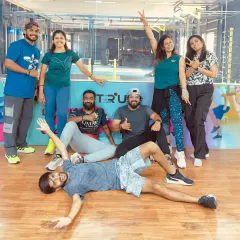 Getting ready for a mega desi dance fitness party in Bengaluru. This is our team, inviting everyone to join us for a show filled with Bollywood tadka.