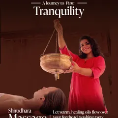 Embark on a journey to pure tranquility with our Shirodhara Massage. This unique Ayurvedic therapy involves a continuous stream of warm, healing oil poured over the forehead to wash away stress and bring a profound sense of calm.