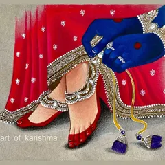 "Prem poora ho to Shri Ram jaisa ho, aur adhoora ho to Radhe Shyam jaisa ho!" (If love is to be complete, let it be like Shri Ram's, and if incomplete, let it be like Radhe Shyam's!) A piece inspired by divine love.
