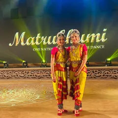 On the grand stage of the G20 Summit. We performed a piece called 'Matrubhumi', a tribute to our motherland, as part of the 'One Nation, One Dance' segment.