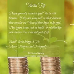 Good Vastu is more than just finances. Many people think if their finances are good, their Vastu is good, while ignoring health or relationship problems. True Vastu brings the 3 Ps: Peace, Progress, and Prosperity, creating a holistic balance in all aspects of life.