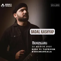 Here's the poster for my original music showcase at Bira 91 Taproom. These solo gigs are where I get to share my stories and connect with the audience on a personal level.