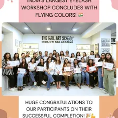 A huge congratulations to the 30 participants of India's Largest Eyelash Workshop. We are so proud to see them complete their training and embark on their new careers with confidence.