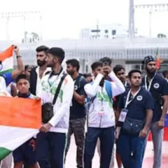 A closer look at the determination on the faces of our team members during the international games. This is what commitment looks like.