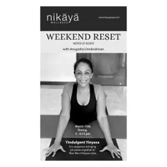 This session explores a "Yin Vinyasa," where we string together yin poses to flow like a more active class, but at a much slower pace. It’s a beautiful way to experience the meditative quality of yin while still feeling a sense of gentle movement and sequence.