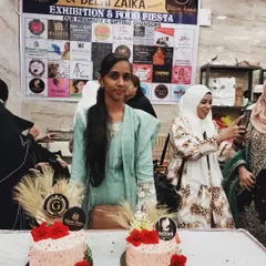 Here I am at an exhibition by Grace Network, where I was a gifting sponsor. It was a pleasure to provide my celebration cakes for the event.