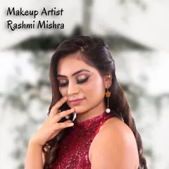 A soft and pretty party makeup look. The focus is on a flawless base, shimmery eyes, and a natural lip color, making it perfect for any daytime or evening event.
