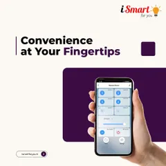 Forget juggling multiple remotes. I consolidate everything into a single, easy-to-use app on your phone. This image shows how you can control lights, fans, and more in your master bedroom with just a few taps.