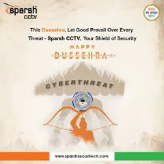 This Dussehra, we celebrate the victory of good over every threat. Our cyber-secure CCTV solutions act as your shield, ensuring a safe and protected future.