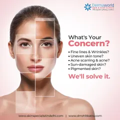 Fine lines, uneven skin tone, acne, or sun damage. Whatever your concern is, there is a scientific solution. This visual represents my core philosophy: identifying your specific issue and creating a targeted, effective treatment plan to solve it.