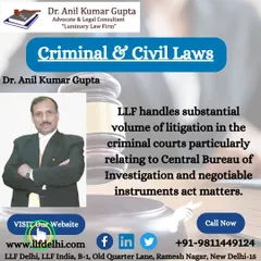We handle a substantial volume of litigation in both criminal and civil courts. This image represents our significant experience in complex legal matters, particularly those related to the Central Bureau of Investigation (CBI) and cases under the Negotiable Instruments Act.