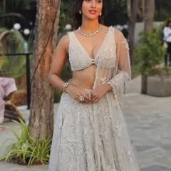 I believe ethnic wear can be both timeless and modern. This stunning white lehenga showcases intricate detailing and a contemporary silhouette, perfect for a wedding or upscale festive occasion. It’s all about elegant, memorable dressing.
