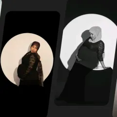 More creative silhouette ideas. This collage demonstrates different ways to use backlighting for powerful and unique maternity portraits, especially for clients who prefer more modest shots.