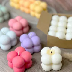 Our bubble candles are a budget-friendly gift option for any occasion. For bulk orders, they are just ₹50 each, and we can customize the packaging for you.