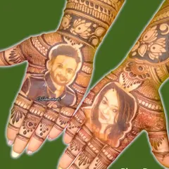 Your faces, your memories. I love creating these couple portraits that make your bridal mehndi a true reflection of your partnership.