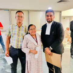 Nothing is more satisfying than meeting your teachers years later and making them proud. It's a reminder of how far I have come in my journey as a lawyer.