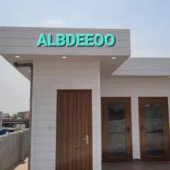 A series of photos of a completed prefab office on a terrace. These shots highlight the spacious exterior, the clean facade, and the professional interior, perfect for a startup or a corporate extension.