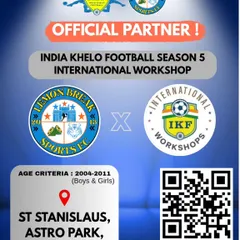 We are excited to be the official partner for the India Khelo Football International Workshop. This collaboration provides our players with a direct opportunity to be seen by international scouts.