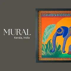 This image highlights a Mural art piece from Kerala, India. I love incorporating such powerful, traditional art forms into my designs to give spaces a unique soul and a connection to our rich heritage.