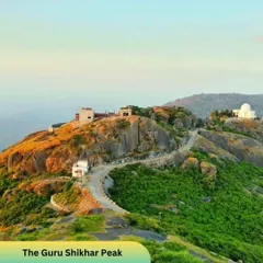 The Guru Shikhar Peak, the highest point in the Aravalli Range, offers panoramic views and is a highlight of our Mount Abu tour.