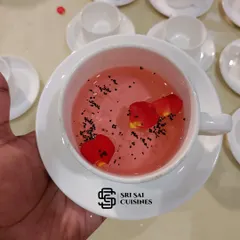 My Pink Rose Tea is a beautiful and aromatic beverage. Infused with real rose petals, it offers a delicate floral flavor and is a visually appealing addition to any tea bar.