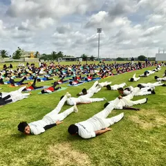 Cricket training goes beyond the pitch. We integrate yoga and fitness into our daily schedule to build strength, flexibility, and mental discipline, creating well-rounded athletes.