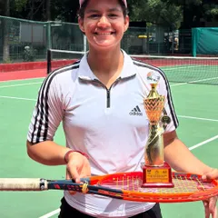 Consistency is key. Huge congratulations to Riya Sachdeva for winning the Women’s Doubles Title at the 1 Lac National Tournament twice in a row.