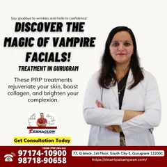 The "Vampire Facial," or PRP treatment, is one of my most effective services for natural skin rejuvenation. As Dr. Shruti Sangwan explains here, it works by boosting collagen and brightening your complexion for a renewed, confident look.