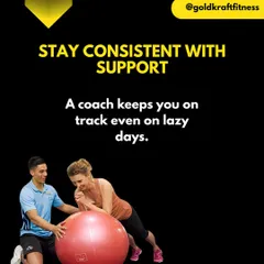 A coach provides the support you need to stay consistent. I am here to keep you on track, especially on those lazy days when you need an extra push.