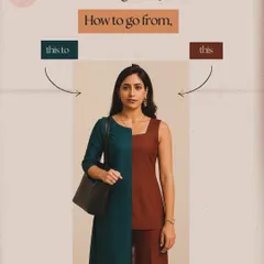 This is the core of my work: showing you how to go from "this" to "this." It's a journey of small, intentional changes that lead to a massive transformation in how you look and feel.