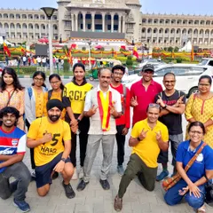 A group photo with fellow ploggers after a successful cleanup event. We often collaborate with other environmental groups to maximize our impact and promote clean cities.