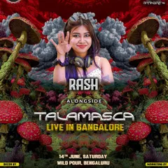 The poster for my gig opening for the one and only Talamasca. It was a cosmic mayhem of a night, and I was thrilled to set the stage for a true master.