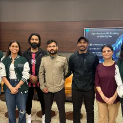 Posing with the organizing committee and participants. It's great to see institutions taking proactive steps towards empowering their students with self-defense skills.