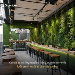 Create an unforgettable dining experience with lush green walls. We specialize in rooftop landscaping for restaurants and cafes, designing green spaces that enhance the atmosphere and keep customers coming back.