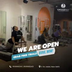 Another shot of our studio in action. We are open and invite you to come in for a free trial to experience the supportive group atmosphere for yourself.