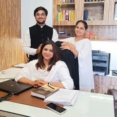 With my talented team at N Legal Solutions. I believe that teamwork truly makes the dream work, and I am proud of the collaborative environment we have built.